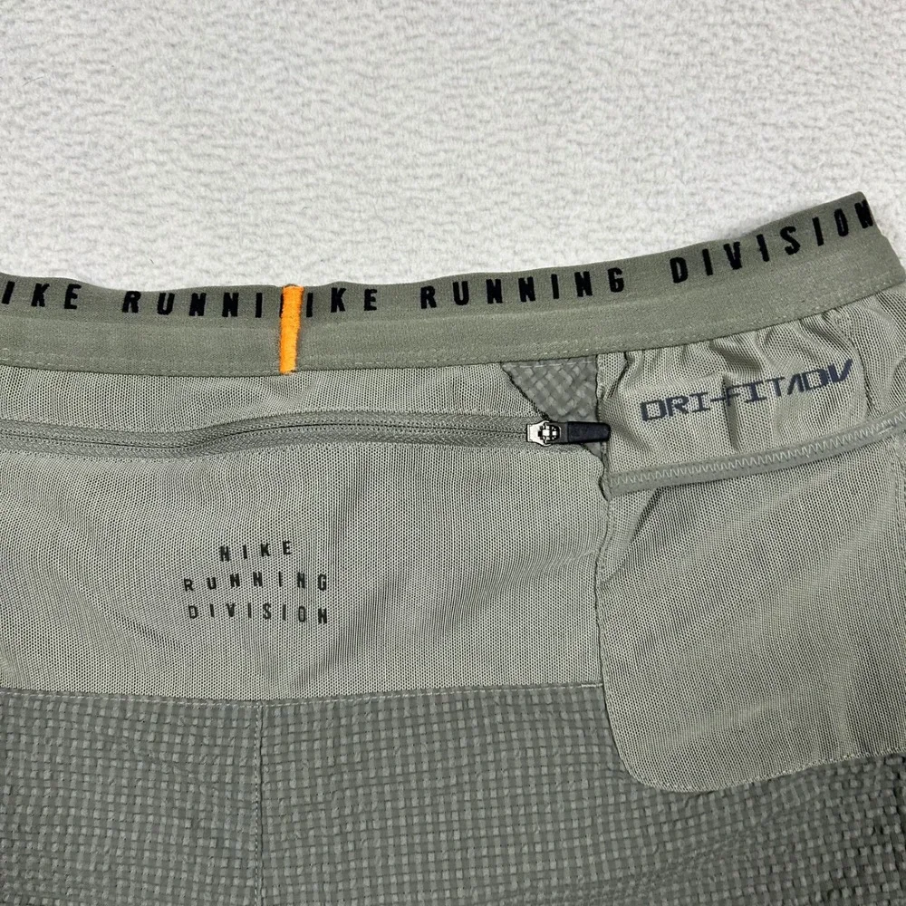 Nike Running Division Shorts Mens M Grey Dri-FIT ADV FQ4617-053 Pockets